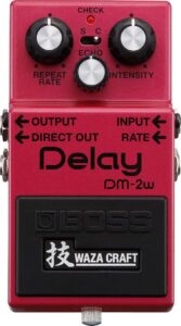 BOSS DM2w Waza Craft Analog Delay