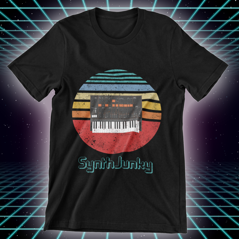 ARP Odyssey retro synth tee